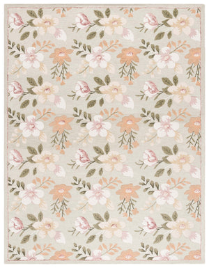 Safavieh Blossom Hand-tufted Floral Area Rug - Luxurious Wool & Cotton Blend For Timeless Elegance In Any Room Sage ,Ivory 80% Wool,20% Cotton Blm571w-28