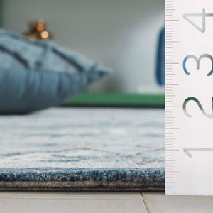 Safavieh Blossom Hand-tufted Wool & Cotton Floral Area Rug - Elegant Grey And Ivory Design For Home Décor Grey ,Ivory 80% Wool,20% Cotton Blm572f-4