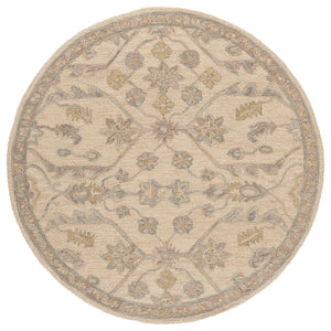 Safavieh Blossom Runner Area Rug - Hand-tufted Wool With Floral Motifs For Elegant Home Décor And Comfort Beige ,Purple Wool Blm701b-6r