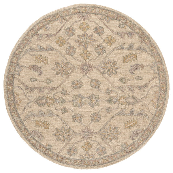 Safavieh Blossom Runner Area Rug - Hand-tufted Wool With Floral Motifs For Elegant Home Décor And Comfort Beige ,Purple Wool Blm701b-6r