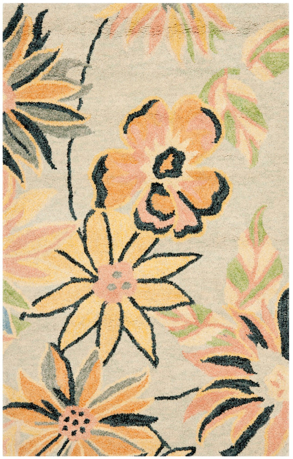 Safavieh Blm789 Hand Hooked  Rug Light Blue / Multi BLM789A-24