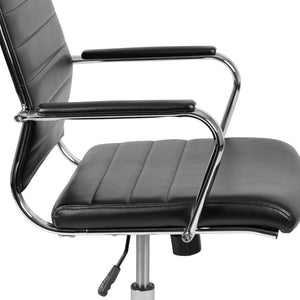 English Elm Lake 5-Piece Oval Conference Table Set with 4 Ergonomic Black Executive Chairs for Modern Meetings Rustic Gray 35"W x 72"D x 29.5"H BLN-6GCGRY595M-BK-GG