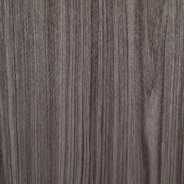 English Elm Lake 5-Piece Conference Table Set with Black LeatherSoft Chairs for Productive Meeting Spaces Rustic Gray 35"W x 72"D x 29.5"H BLN-6GCGRYX000-BK-GG