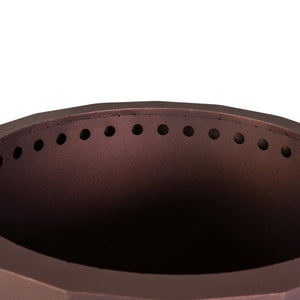 English Elm Titus Smokeless Outdoor Firepit - 19.5 Inch Portable Wood Burning Fire Pit for Gatherings & Camping Bronze BLN-HY-B-2201FP-02PC-19-5-BRZ-GG