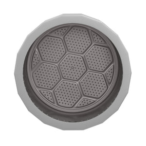 English Elm Titus Commercial Grade 27 Inch Smokeless Outdoor Firepit for Cozy Gatherings and Easy Setup Stainless Steel BLN-HY-B-2201FP-03-27-SS-GG