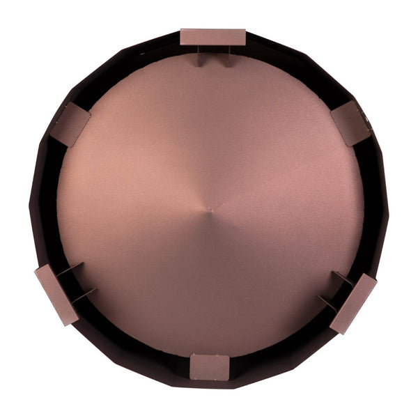 English Elm Titus Commercial Grade 27 Inch Smokeless Outdoor Firepit for Cozy Gatherings and Easy Setup Bronze BLN-HY-B-2201FP-03PC-BRZ-GG