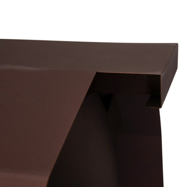 English Elm Titus Commercial Grade 27 Inch Smokeless Outdoor Firepit for Cozy Gatherings and Easy Setup Bronze BLN-HY-B-2201FP-03PC-BRZ-GG