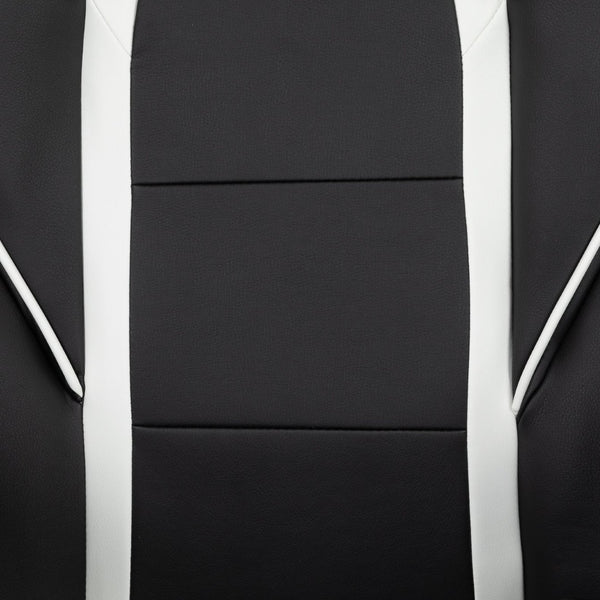 English Elm Optis Ultimate Gaming Desk and Reclining Chair Set with Massage Support, Footrest, and Accessories White BLN-X40D1904-WH-GG