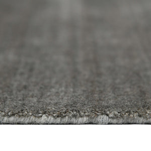 Amer Rugs Blend Hand-woven Striped Area Rug With Southwestern Design For Farmhouse And Contemporary Spaces Light Gray Wool, Viscose Bln10203