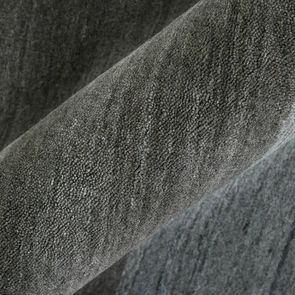 Amer Rugs Blend Hand-woven Striped Area Rug With Southwestern Design For Farmhouse And Contemporary Spaces Ivory Wool, Viscose Bln20203