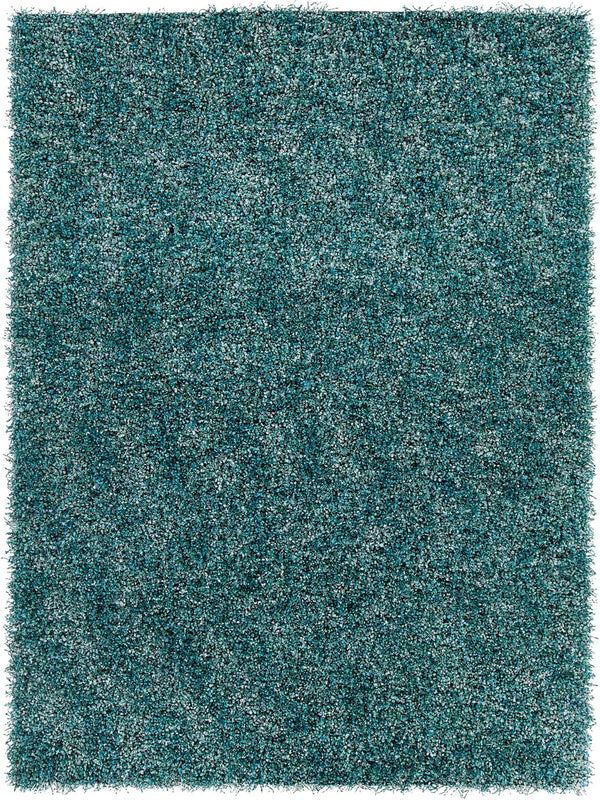 Chandra Rugs Hand-woven Shag Rug - Luxurious 100% Polyester With Unique Artisanal Charm For Cozy Living Spaces Blue Polyester Blo29401-35