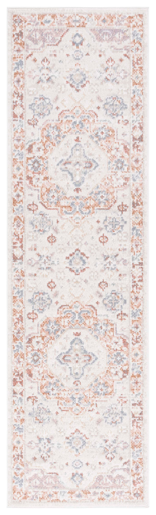Safavieh Blair Washable Area Rug - Luxurious Turkish Design In Beige And Rust For Elegant Home Décor Beige ,Rust Polyester Blr202b-8