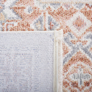 Safavieh Blair Washable Area Rug - Luxurious Turkish Design In Beige And Rust For Elegant Home Décor Beige ,Rust Polyester Blr202b-8