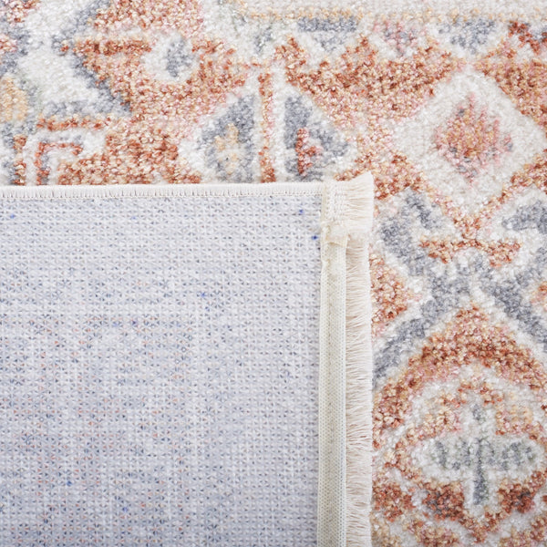 Safavieh Blair Washable Area Rug - Luxurious Turkish Design In Beige And Rust For Elegant Home Décor Beige ,Rust Polyester Blr202b-8