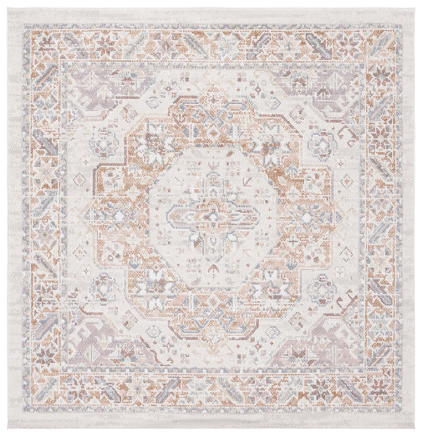 Safavieh Blair Washable Area Rug - Luxurious Turkish Design In Beige And Rust For Elegant Home Décor Beige ,Rust Polyester Blr202b-8