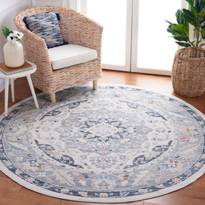 Safavieh Blair Washable Area Rug In Elegant Neutral Tones – Timeless Design, Soft Comfort & Easy Care Beige ,Grey Navy Polyester Blr204b-9