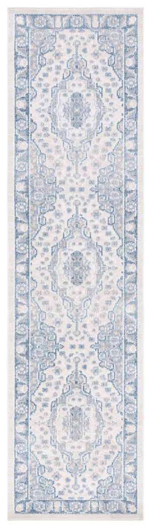 Safavieh Blair Washable Area Rug - Elegant Beige & Grey Blue Design, Durable, Slip-resistant, Oeko-tex Certified Beige ,Grey Blue Polyester Blr208b-8