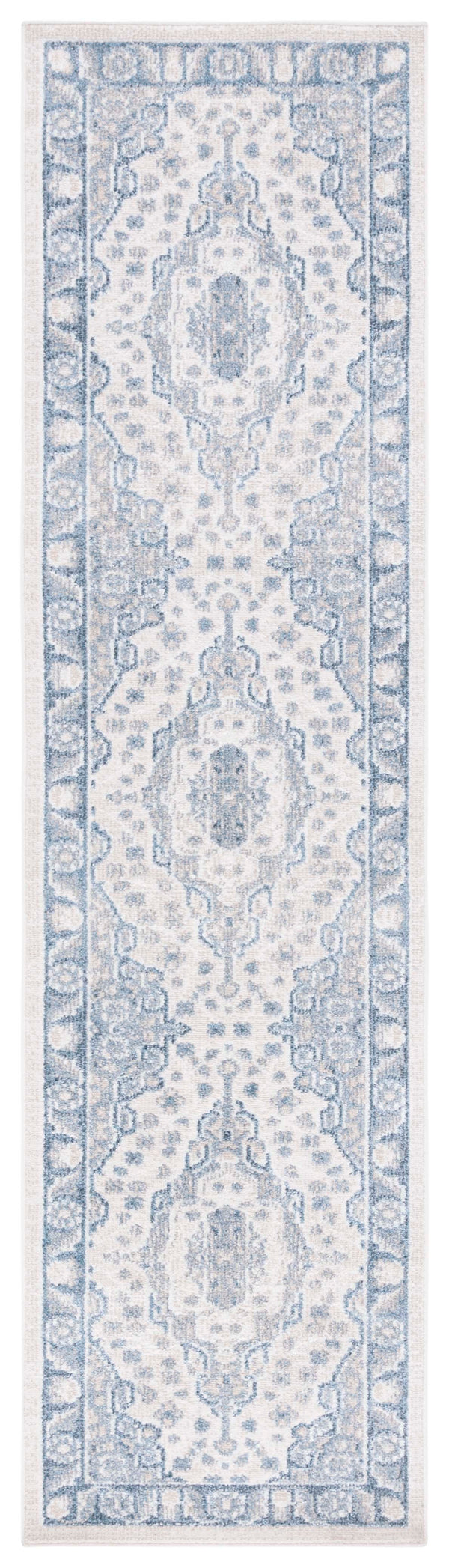Safavieh Blair Washable Area Rug - Elegant Beige & Grey Blue Design, Durable, Slip-resistant, Oeko-tex Certified Beige ,Grey Blue Polyester Blr208b-8