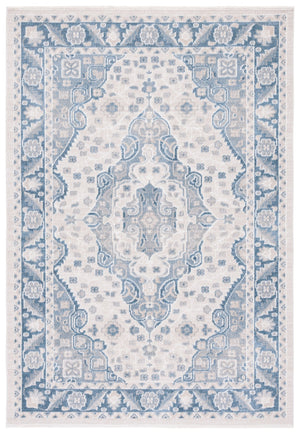 Safavieh Blair Washable Area Rug - Elegant Beige & Grey Blue Design, Durable, Slip-resistant, Oeko-tex Certified Beige ,Grey Blue Polyester Blr208b-8