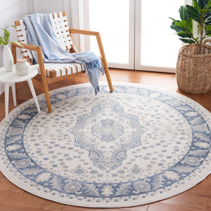 Safavieh Blair Washable Area Rug - Elegant Beige & Grey Blue Design, Durable, Slip-resistant, Oeko-tex Certified Beige ,Grey Blue Polyester Blr208b-8