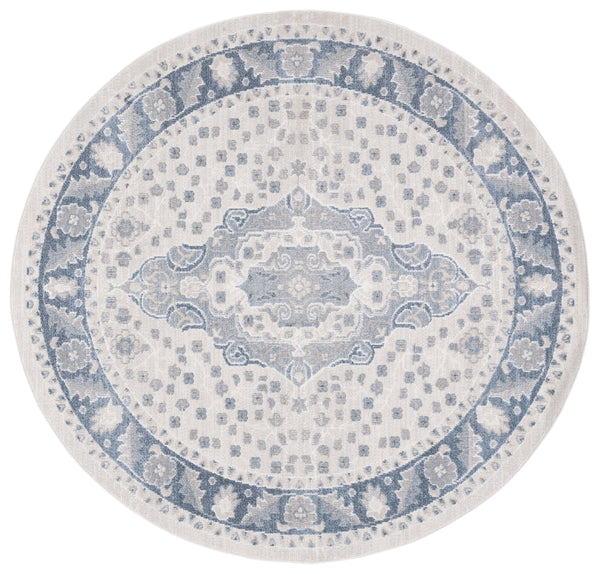 Safavieh Blair Washable Area Rug - Elegant Beige & Grey Blue Design, Durable, Slip-resistant, Oeko-tex Certified Beige ,Grey Blue Polyester Blr208b-8