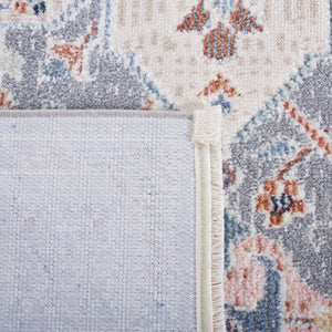 Safavieh Blair Washable Area Rug - Elegant Beige And Blue Design, Durable Flat Weave, Perfect For Any Room Beige ,Blue Polyester Blr212b-4
