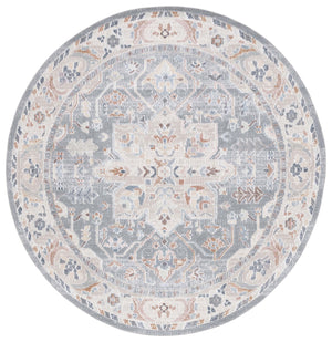 Safavieh Blair Washable Area Rug - Elegant Beige And Blue Design, Durable Flat Weave, Perfect For Any Room Beige ,Blue Polyester Blr212b-4