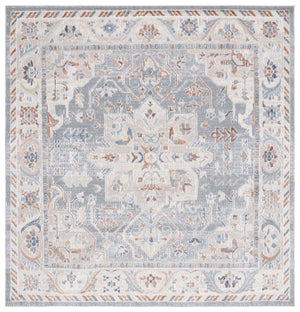 Safavieh Blair Washable Area Rug - Elegant Beige And Blue Design, Durable Flat Weave, Perfect For Any Room Beige ,Blue Polyester Blr212b-4
