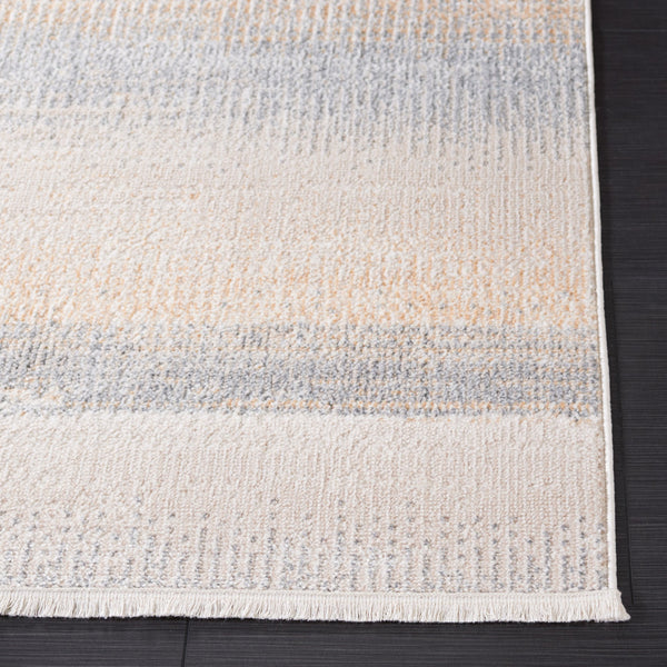 Safavieh Blair Washable Area Rug - Modern Abstract Design In Chic Grey And Beige For Elegant Spaces Grey ,Beige Polyester Blr216f-4