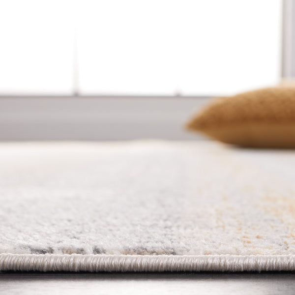 Safavieh Blair Washable Area Rug - Modern Abstract Design In Chic Grey And Beige For Elegant Spaces Grey ,Beige Polyester Blr216f-4