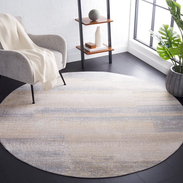 Safavieh Blair Washable Area Rug - Modern Abstract Design In Chic Grey And Beige For Elegant Spaces Grey ,Beige Polyester Blr216f-4