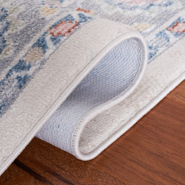 Safavieh Blair Washable Area Rug - Elegant Beige And Grey Design, Durable Flat Weave, Oeko-tex Certified Beige ,Grey Polyester Blr224b-9