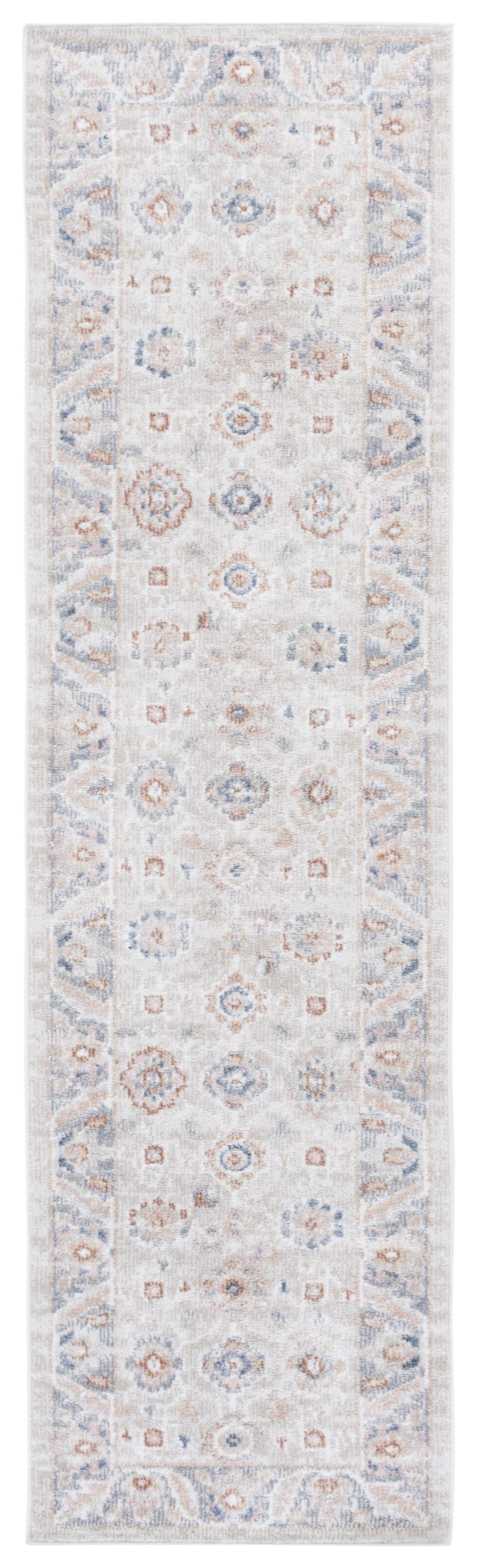 Safavieh Blair Washable Beige/Grey Area Rug 8' X 10' – Durable, Stylish, Eco-friendly, And Easy To Clean! Beige ,Grey Polyester Blr232b-8