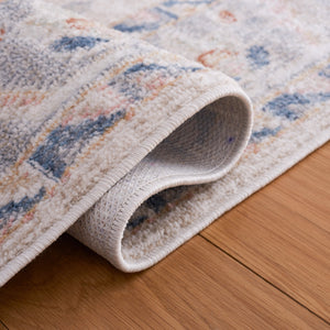 Safavieh Blair Washable Beige/Grey Area Rug 8' X 10' – Durable, Stylish, Eco-friendly, And Easy To Clean! Beige ,Grey Polyester Blr232b-8