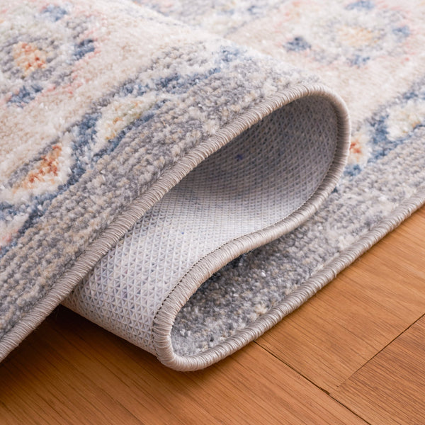 Safavieh Blair Washable 9' X 12' Area Rug - Elegant Beige & Light Grey Flat Weave, Non-slip & Eco-friendly Beige ,Light Grey Polyester Blr234b-9