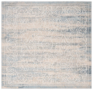 Safavieh Blair Washable Area Rug – Elegant Power-loomed Design In Ivory And Blue For Luxurious Living Spaces Ivory ,Blue Polyester Blr242a-8