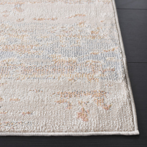 Safavieh Blair Washable Area Rug - Elegant Beige And Blue Design, Perfect For Living Rooms And High-traffic Areas Beige ,Blue Polyester Blr244b-28