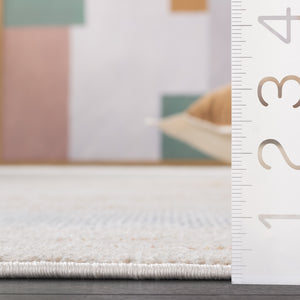 Safavieh Blair Washable Area Rug - Elegant Beige And Blue Design, Perfect For Living Rooms And High-traffic Areas Beige ,Blue Polyester Blr244b-28