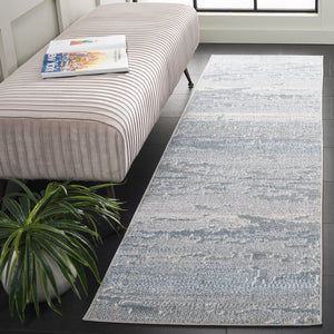 Safavieh Blair Washable Area Rug - Elegant Beige And Blue Design, Perfect For Living Rooms And High-traffic Areas Blue ,Grey Polyester Blr244m-28