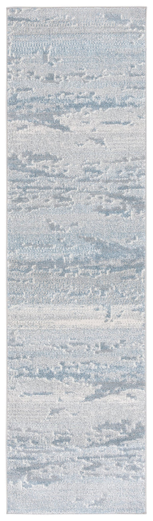 Safavieh Blair Washable Area Rug - Elegant Beige And Blue Design, Perfect For Living Rooms And High-traffic Areas Blue ,Grey Polyester Blr244m-28