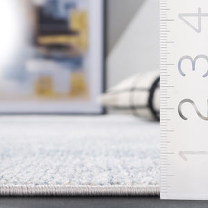 Safavieh Blair Washable Area Rug - Elegant Beige And Blue Design, Perfect For Living Rooms And High-traffic Areas Blue ,Grey Polyester Blr244m-28