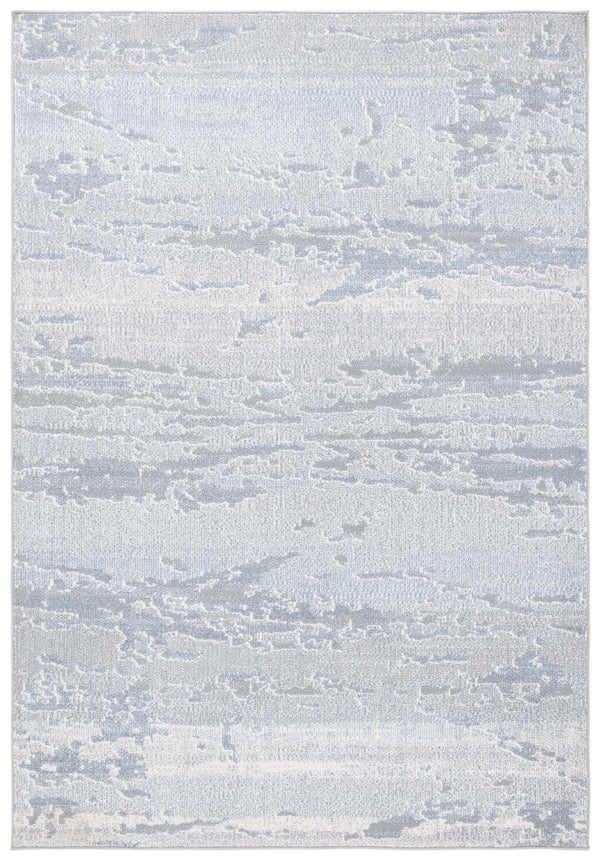 Safavieh Blair Washable Area Rug - Elegant Beige And Blue Design, Perfect For Living Rooms And High-traffic Areas Blue ,Grey Polyester Blr244m-28