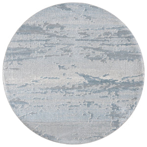 Safavieh Blair Washable Area Rug - Elegant Beige And Blue Design, Perfect For Living Rooms And High-traffic Areas Blue ,Grey Polyester Blr244m-28