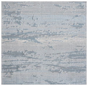 Safavieh Blair Washable Area Rug - Elegant Beige And Blue Design, Perfect For Living Rooms And High-traffic Areas Blue ,Grey Polyester Blr244m-28
