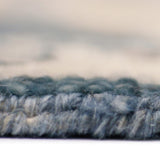 AMER Rugs Blu Spalding BLU-53 Hand-Knotted Handmade Handspun New Zealand Wool Classic Oriental Rug Blue 2' x 3'