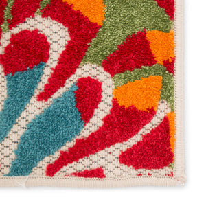 Jaipur Living Jaipur Living Balfour Floral Polypropylene Rug for Patio Entryway or Room RUG141380