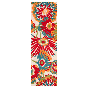 Jaipur Living Jaipur Living Balfour Floral Runner Rug Polypropylene High-low Pile Indoor Outdoor Use RUG141377