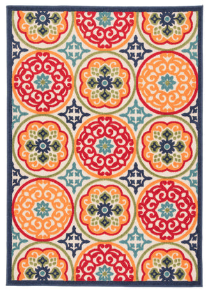 Jaipur Living Jaipur Living Tela Polypropylene Medallion Rug for Patios Foyers and High Traffic Spaces 7'4"X9'6" - A RUG141403