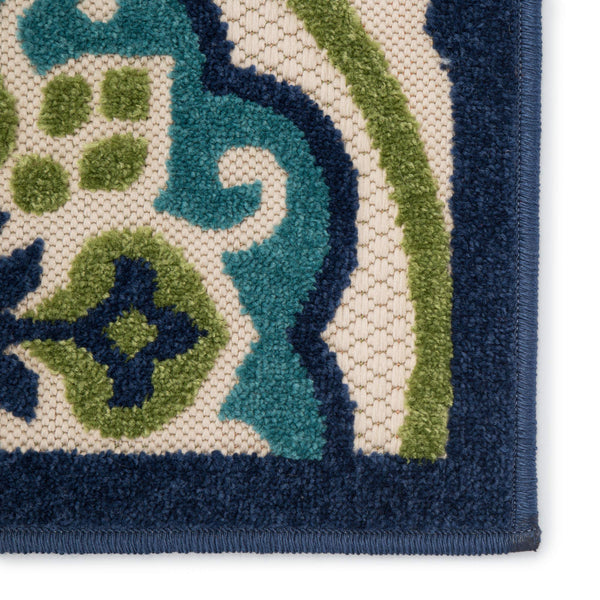 Jaipur Living Jaipur Living Tela Polypropylene Medallion Rug for Patios Foyers and High Traffic Spaces 8'8"X11'10" RUG141408