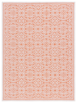 Safavieh Bermuda Elegant Navy Blue Area Rug - Durable Power Loomed Design For Indoor And Outdoor Spaces Rust ,Ivory Polypropylene Frize Bmu809p-9